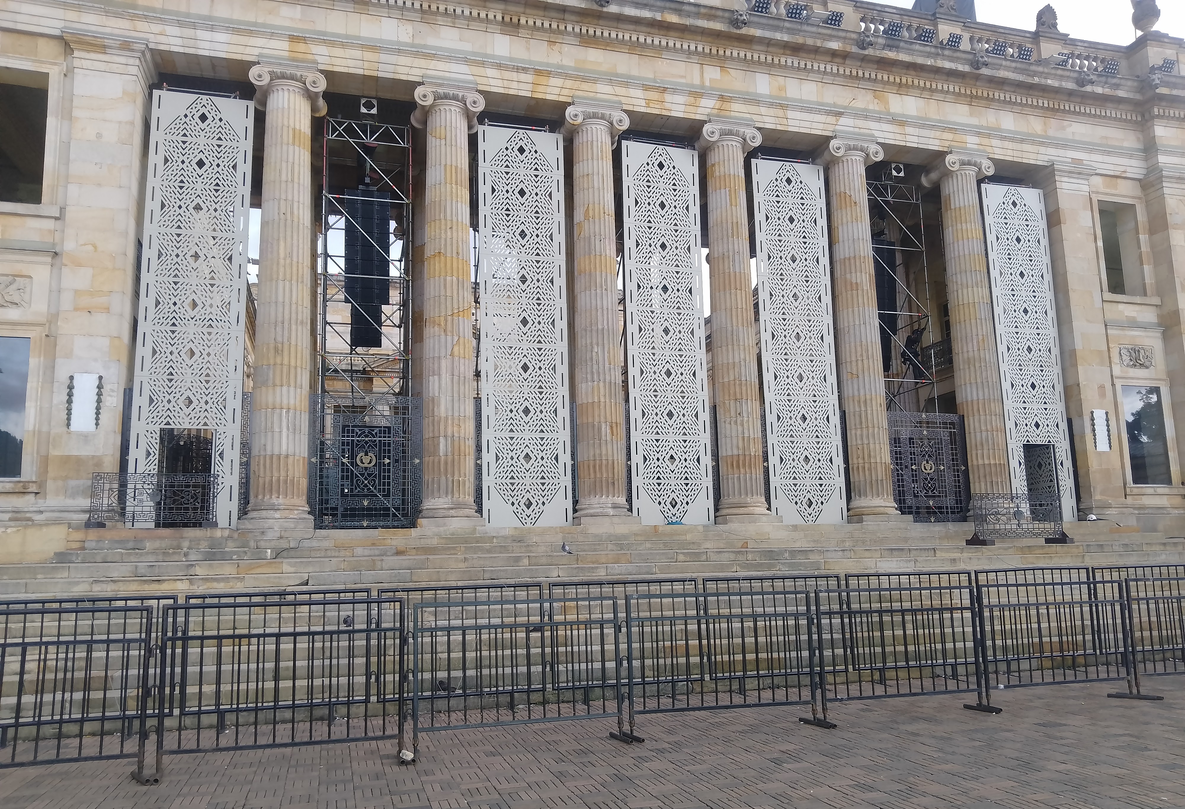Capitolio Nacional de Colombia Fachada