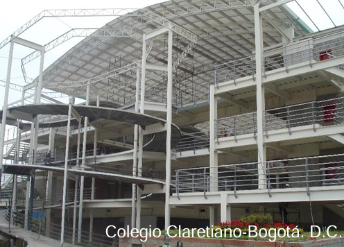 Colegio Claretiano estructura metálica